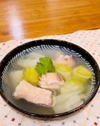 排骨菜心湯