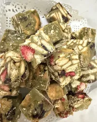 抹茶雪花餅
