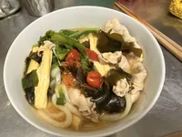 減脂料理～腐竹味增蔬菜烏龍麵