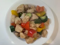 【益活雞美味料理】彩椒黃瓜嫩雞丁