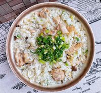 鹽蔥雞腿炊飯