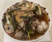 鳳梨醬煨雞腿肉