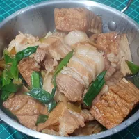 蒜苗五花肉