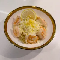 鮮蝦檸檬義大利麵