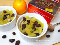 橙蜜葡萄乾烤吐司布丁