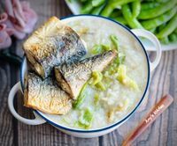 鯖魚鹹粥 (簡單粥懶人包)