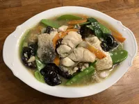洋蔥麴燴鱸魚片