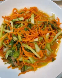 青江菜炒蘿蔔絲