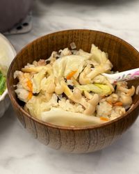 什錦高麗菜飯