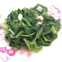 蒜炒茼蒿菜