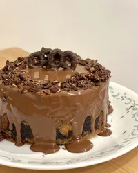 巧克力雙色磅蛋糕｜漂亮漸層小秘訣