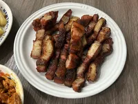煎紅燒肉