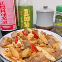 奶香紅麴美人腿炒雞腿｜橄欖油家常快炒食譜