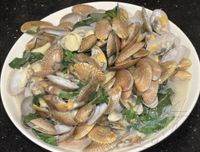 零廚藝系列：塔香花蛤