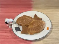 早午餐系列：脆皮蜂蜜鬆餅（鯛魚燒）