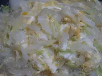 白菜炒蛋