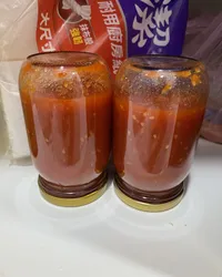 番茄醬（有點顆粒）