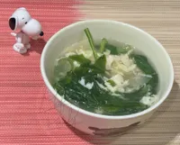 零廚藝系列：菠菜蛋花湯