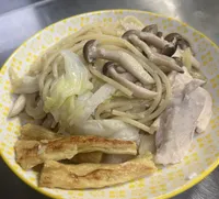 蒜香豆皮鮮蔬義大利麵