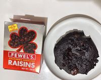 不用烤箱的簡易葡萄乾布朗尼