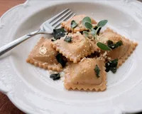 菠菜起司義大利餃Ravioli
