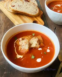 西式湯品｜番茄羅勒濃湯