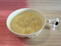 零廚藝系列：奶油玉米濃湯（韓國湯包）