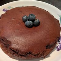 藍莓巧克力蛋糕