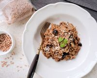 牛肝菌菇法羅麥燉飯 Farro