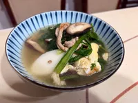 茼蒿年糕湯