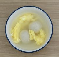 酒釀蛋花湯圓