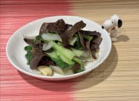 零廚藝系列：木耳炒青江菜
