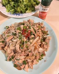 拜拜後的雞肉.鹽水雞.涼拌雞