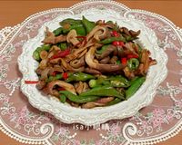 雙椒炒豬肚 辣椒 糯米椒 青龍