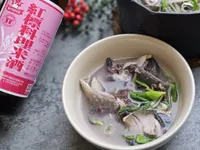 台式紫米魚皮飯湯