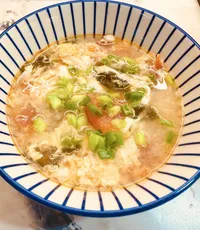 蕃茄吻仔魚蛋花湯