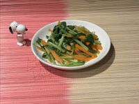 零廚藝系列：脆炒青江菜絲
