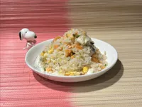 零廚藝系列：鮭魚蛋炒飯