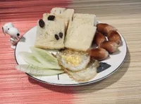 早午餐系列：鮮奶吐司（中種）