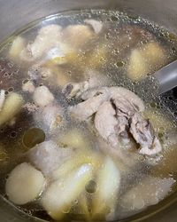 茭白筍香菇雞湯