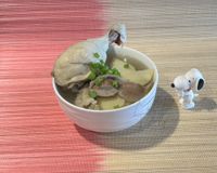 零廚藝系列：筍片蒜頭雞湯