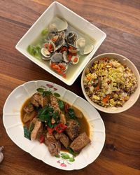 鮪魚炒飯&蔥燒鮪魚