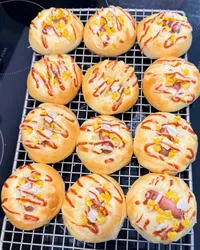 玉米熱狗小麵包