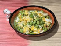 零廚藝系列：毛豆炒蛋