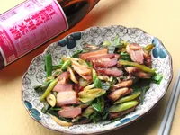 炒蒜苗臘肉