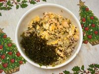 鮭魚藜麥蛋炒飯 提升食慾版