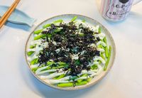 涼拌海苔蘆筍 （懶人料理）