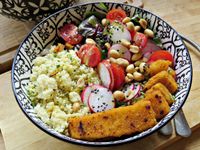 北非小米魚指 Bowl