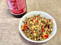 「紅標料理米酒」小魚乾蒜蓉辣醬