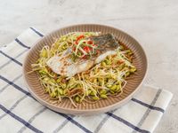 清爽豆芽菜鱸魚